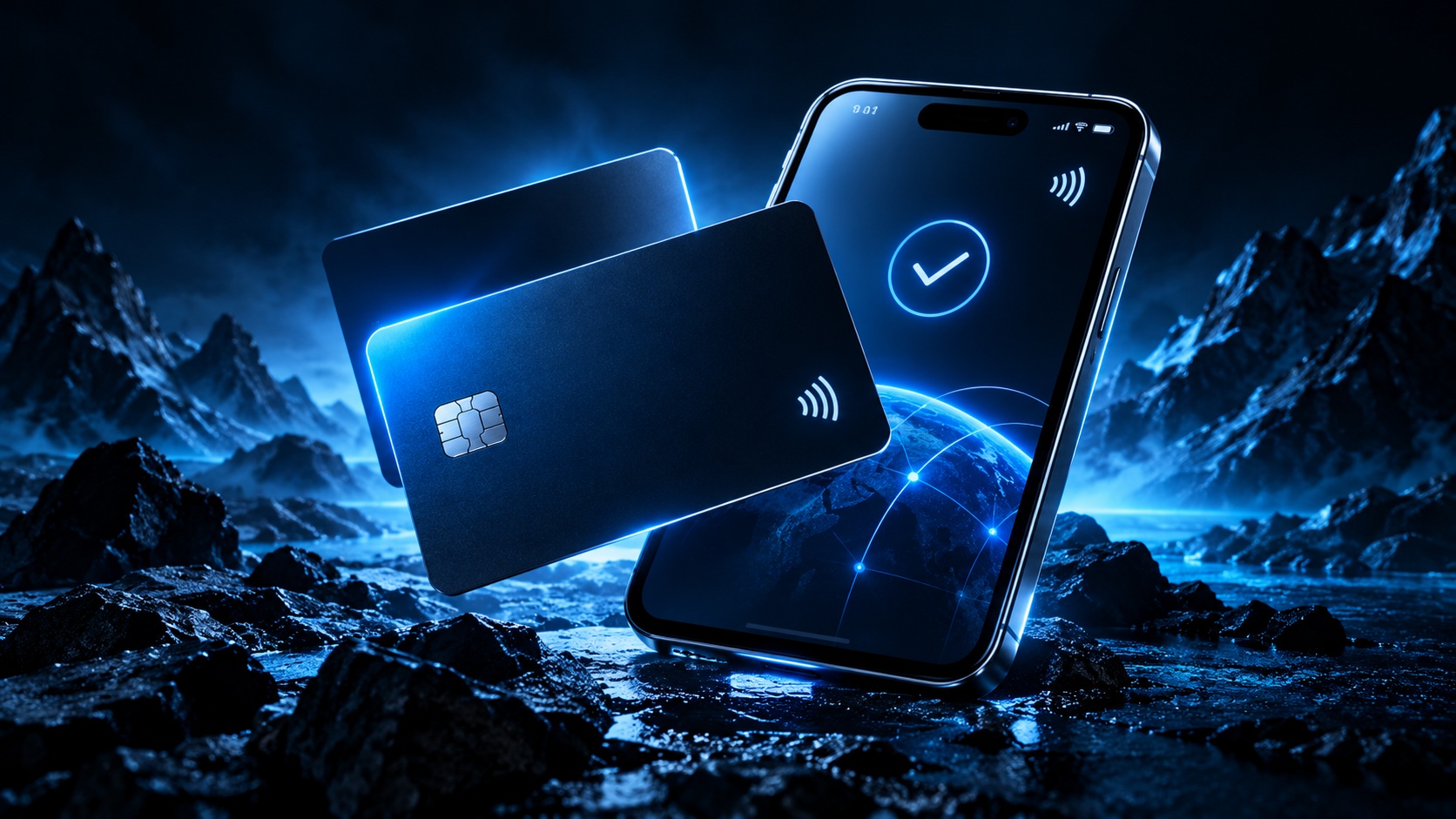 Illustration paiement et services connectés